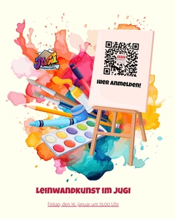 Leinw&auml;nde bemalen