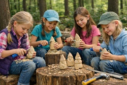 Schnitzworkshop f&uuml;r M&auml;dchen