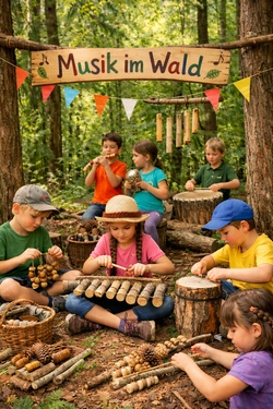 Musik im Wald