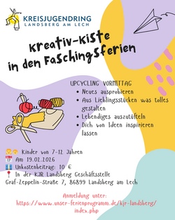 Kreativkiste - upcycling Vormittag f&uuml;r Kinder 