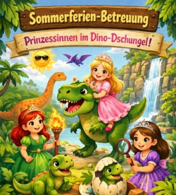 Sommerferienbetreuung, Woche 1: "Prinzessinnen im Dino- Dschungel"