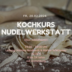 Kochkurs Nudelwerkstatt mit Marina & Martina