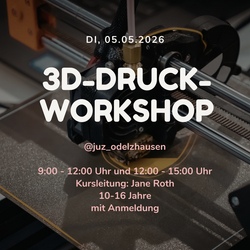 3D-Druck Workshop: "Design einer Kl&ouml;tzchenfigur", mit Jane Roth