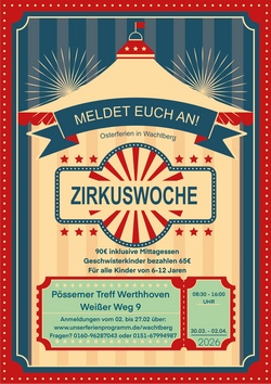 Zirkuswoche in den Osterferien 2026