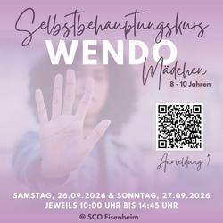 Wendo-Selbstbehauptungskurs f&uuml;r M&auml;dchen