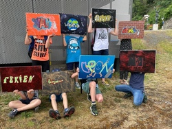 Graffiti-Workshop mit Julian Irlich - Gestalte deine Leinwand