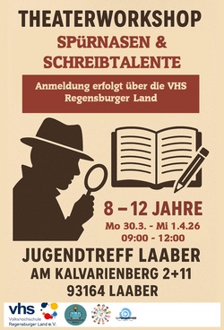 Ferienkurs Kindertheater &bdquo;Sp&uuml;rnasen & Schreibtalente&ldquo;