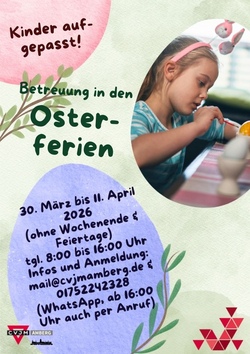 Betreuung in den Osterferien