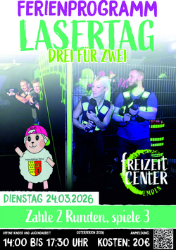Lasertag spielen