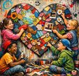  "Sch&ouml;ne bunte Welt" 