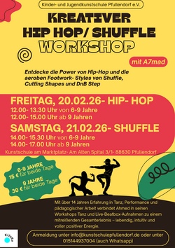 Hip Hop/ Shuffle Workshop 