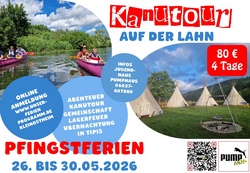 Kanutour auf der Lahn