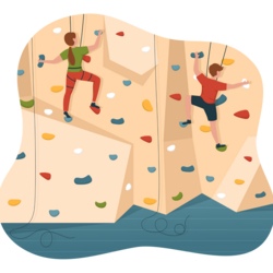 Kletterabenteuer in der Kletterbar