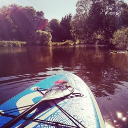 Stand UP Paddling auf der Lahn/ Schnupperkurs