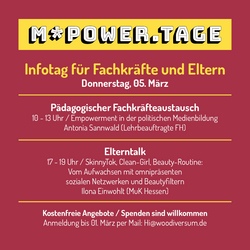 M*POWER.TAGE, Elterntalk