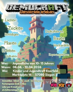 NEU! Democraft- Gestalte deine Welt