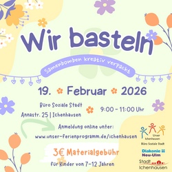 Samenbomben in kreativer Verpackung