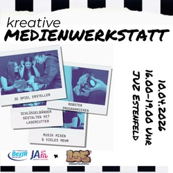 Kreative Medienwerkstatt @Jugendzentrum Estenfeld