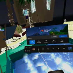 "Komm in mein Bild" - Malen unter der VR-Brille