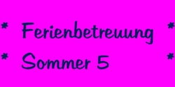 Sommer 5 Donnerstag