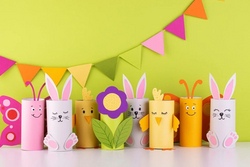 Osterfiguren und Schatzkisten basteln 2