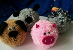 Bommelfiguren selbst gestalten 1