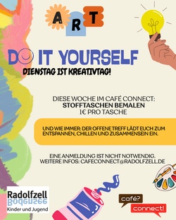 Do it Yourself "Kreativwerkstatt"- Stofftaschen bemalen 