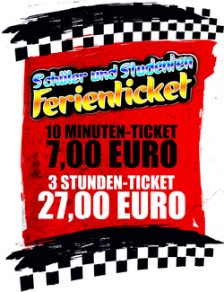 Kartfahren mit dem 3-Stunden-Ferienticket 