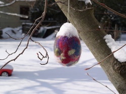 Filzen f&uuml;r Ostern