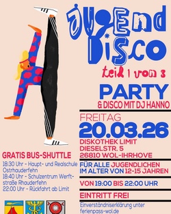 Jugenddisco im Limit