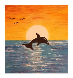 Sommerliches Delfin-Spektakel