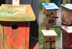 Vogelh&auml;uschen bauen und gestalten I