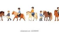 Spiel und Spa&szlig; mit Ponys