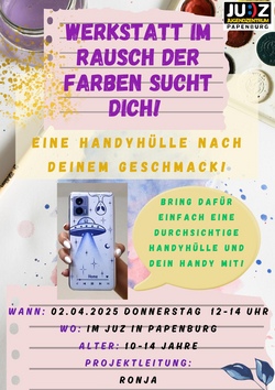 Gestalte deine eigene Handyh&uuml;lle 