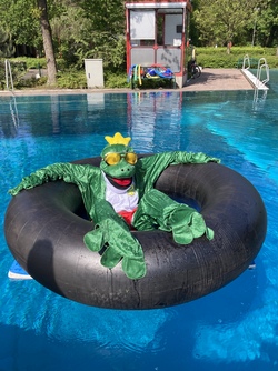 Freddy day im Freibad