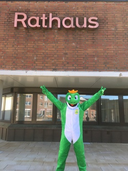 Freddy day auf dem Marktplatz