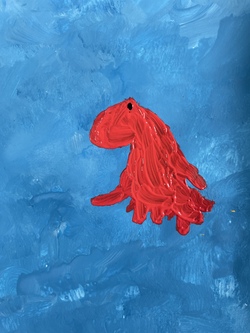 &Uuml;berraschend bunte Tierwelt - Acrylmalerei im Gro&szlig;format