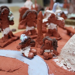 Das gro&szlig;e H&auml;uptlingstreffen - Keramikworkshop
