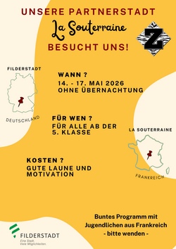 Frankreichaustausch - La Souterrain kommt uns besuchen
