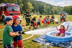 Spiel und Spa&szlig; bei der Feuerwehr