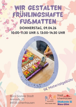 Fr&uuml;hlingshafte Fu&szlig;matten - Gruppe 1