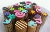 Moosgummi-Stempel basteln