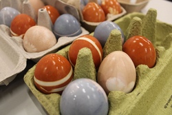 Ostereier f&auml;rben