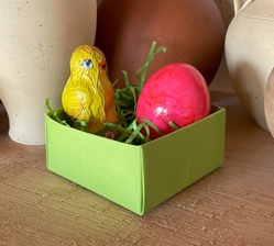 Ostereier-Suche im Streifenhaus