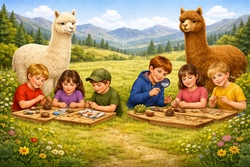Alpaka Natur Workshop f&uuml;r 9-12 J&auml;hrige