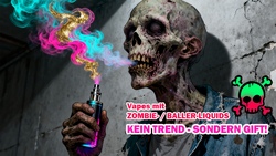 E-Zigaretten & &bdquo;Baller-Liquid&ldquo; - KEIN TREND - SONDERN GIFT