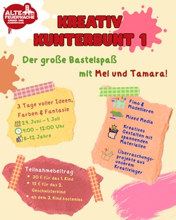 Kreativkurs Kunterbunt 1 