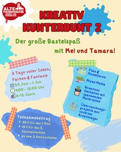 Kreativkurs Kunterbunt 2