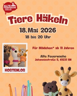 H&auml;kel dein Tier: Eichh&ouml;rnchen DIY - Special im M&auml;dchen*Treff