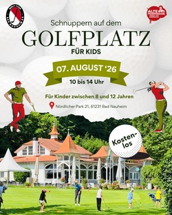 Schnuppern auf dem Golfplatz